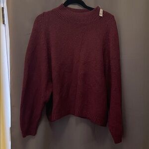 Old Navy Women's Deep Red Sweater